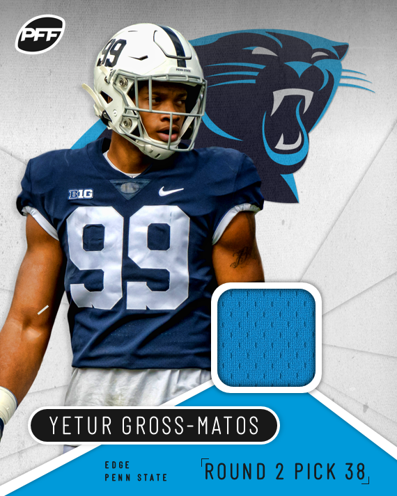 yetur gross matos panthers jersey