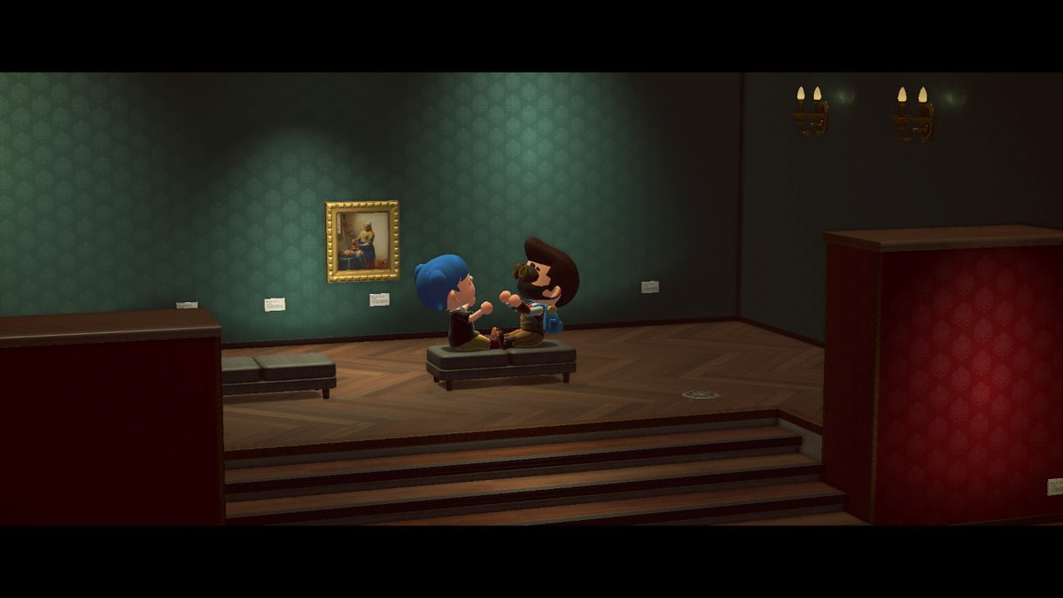 chrismelbz's tweet photo. took my girl to a museum during quarantine #AnimalCrossing @shandude https://t.co/iezjjHxmgl
