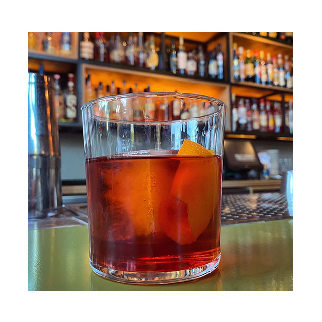 You'll be able to spend Friday nights sipping on Negronis at our bar again someday... until then, you can pick one of these up or get it delivered. 🥃 
📷: @negroniqueen