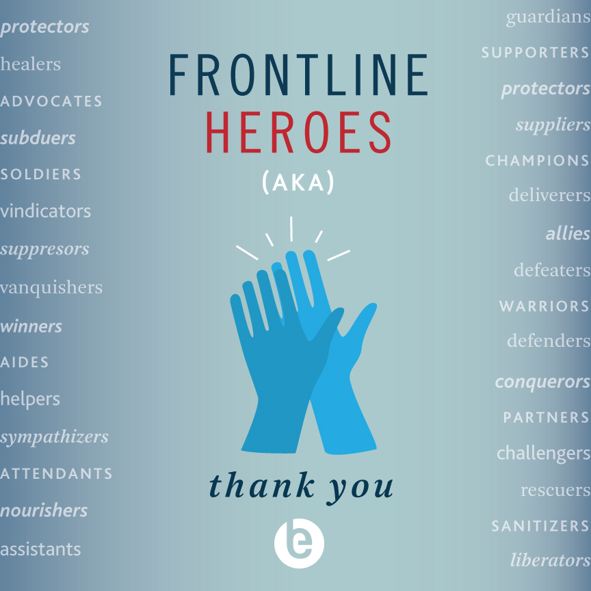 Thank you #FrontLineHeroes AKA: #Healers #Guardians #advocates #protectors and more. #claphands #makesomenoise in #gratitude