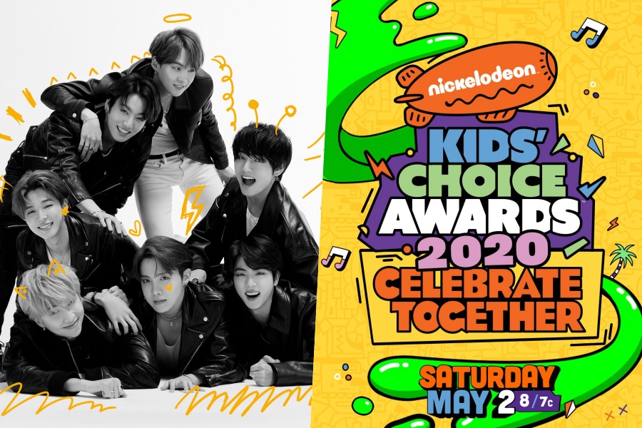 soompi's tweet photo. #BTS Joins Star-Studded Lineup For Virtual Broadcast Of Nickelodeon Kids’ Choice Awards #KCA2020
https://t.co/RMJ12x9Bu8 https://t.co/rPXiyY9P5e