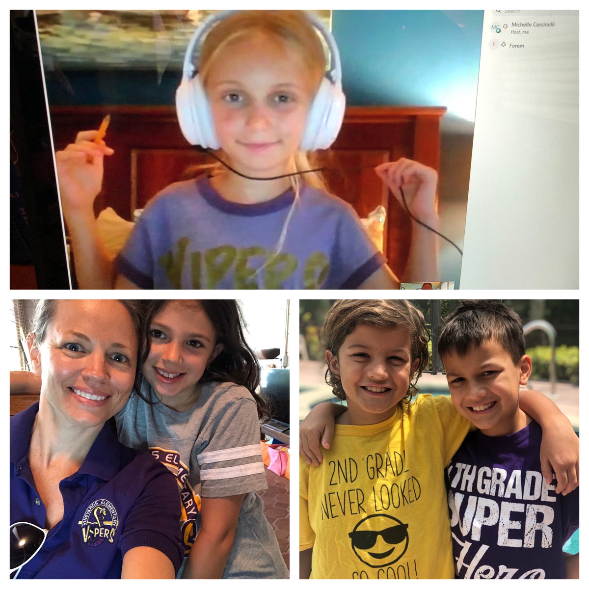 Showing our VES Pride!!! Today, we all showed up in our purple and gold! Go Vipers!! <a href="/VineyardsVipers/">Vineyards Elementary</a> <a href="/collierschools/">Collier County Public Schools</a>