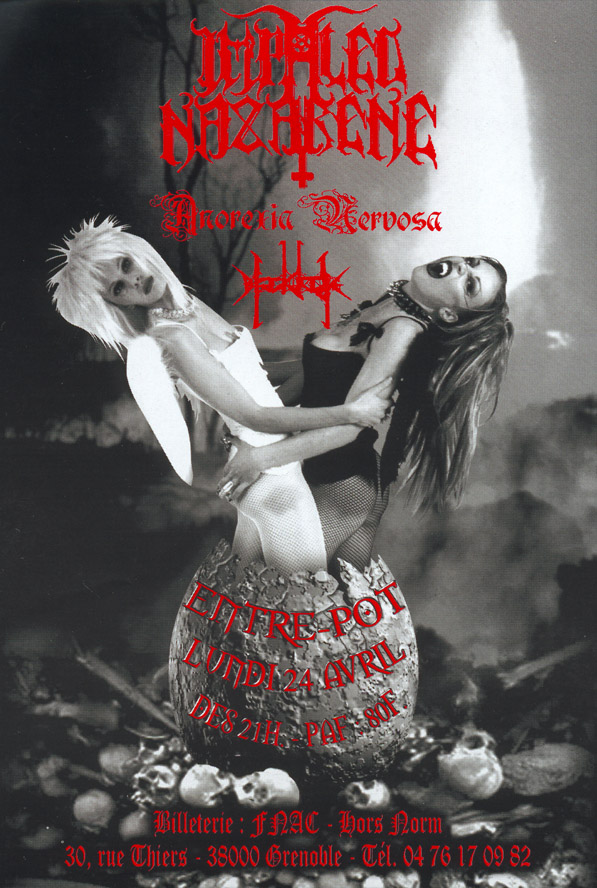 loginsatan's tweet photo. 24/04/2000 : First Blacklodge gig, 20 years ago, opening for @ImpNazOfficial #20years. 3 years before our first album "Login:SataN", 1st line up with Lethe(ex-Faust,ex-Forbidden Site) and Diam's (ex-Faust,Diamatregon, Aluk Todolo)..20fucking years and more to come in the future! https://t.co/naCP0AfWHc