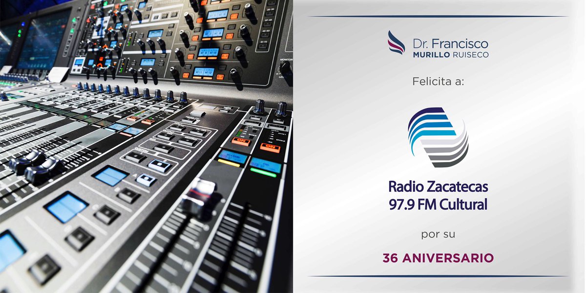Mi reconocimiento a todos los colaboradores quienes hacen posible que el proyecto de #RadioZacatecas continúe su labor informativa, educativa y cultural.