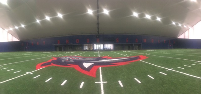 ShawnHeilbron's tweet photo. Happy RED FRIDAY @SBAthletics! Your indoor facility is getting all dressed up in advance of everyone returning. It's getting some final flourishes before construction is complete! https://t.co/D64WNh0D4C