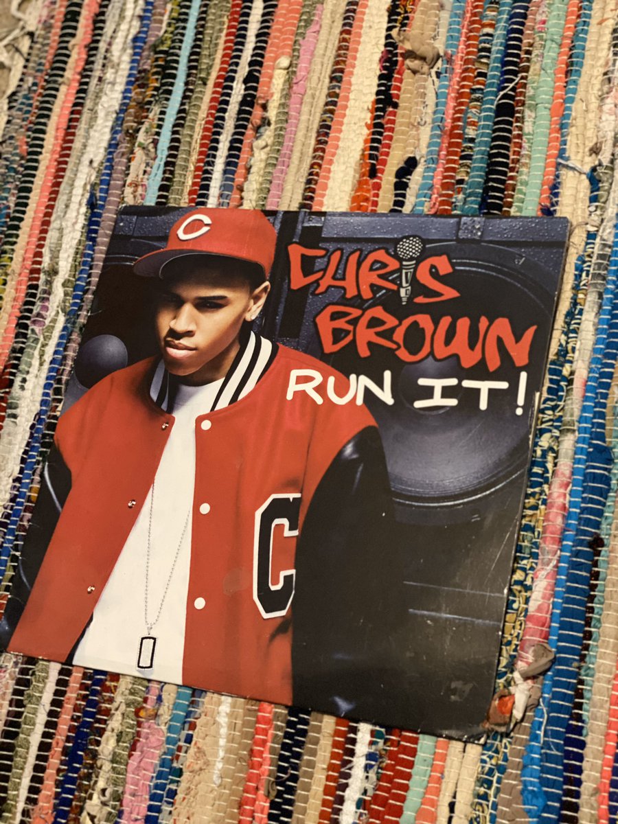 Had to settle for the Run It single since Chris Brown doesn’t have any of his albums on vinyl yet. I’m still hoping he’ll re-release his self-titled debut on vinyl since 2020 is the 15 year anniversary of its release.