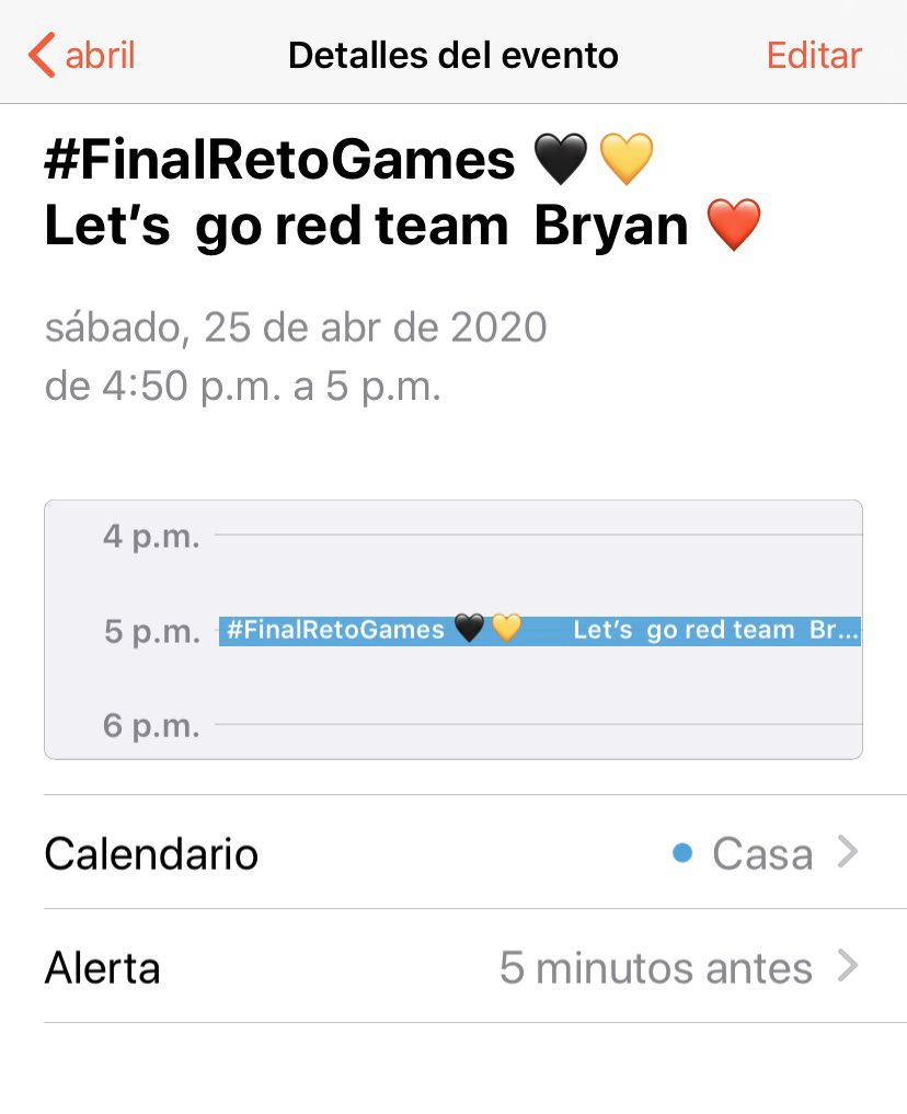 xaly_1530's tweet photo. @gazer73 @Bryan_SKabeche @JorgeBlancoG Lista mi alarma para ver esa gran #FINALRETOGAMES 💛🖤
Vamos @Bryan_SKabeche 🙌🏻 https://t.co/E4zfLfl6w0