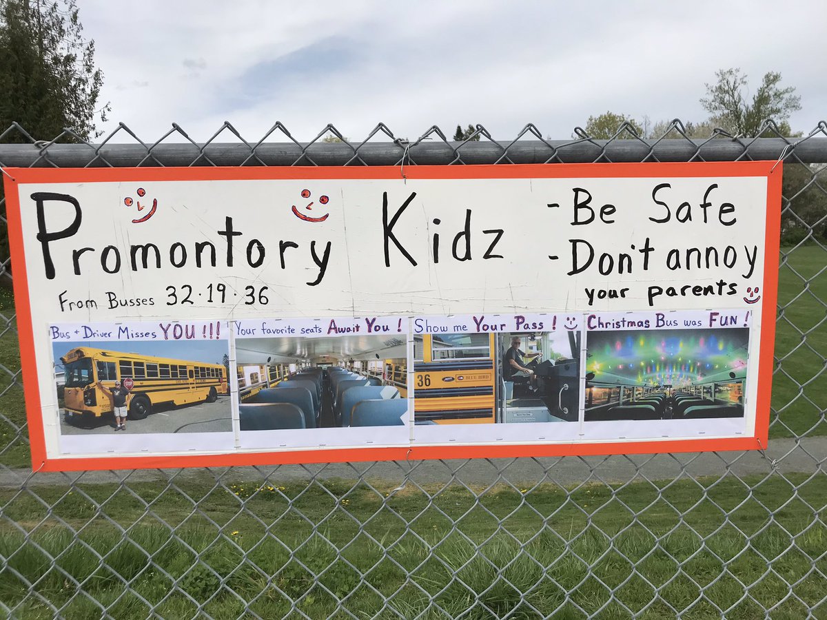 CHUCK_BLOCH's tweet image. Feeling the love from our school bus drivers! #sd33learns #schoolbusdriversrock #Promontory