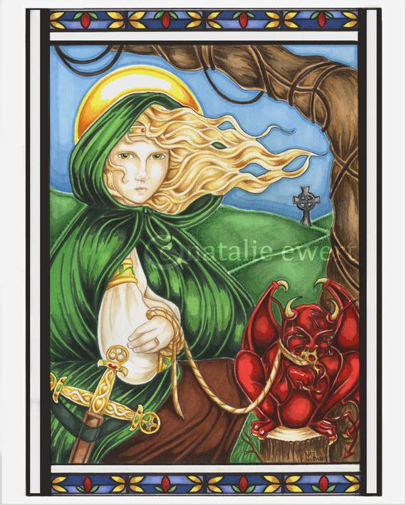 nadineleonas's tweet photo. This is St. Dymphna, patron saint of those with depression and anxiety. Remember to check up on your friends. Remember you don’t have to have suffer alone.

You are loved.

St. Dymphna, pray for us. https://t.co/9L6vU17COE
