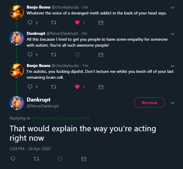 At a certain point you have to ask why these kinds of people only ever feel the need to implore "empathy" towards people who act like complete pieces of shit.And then you remember, oh yeah, that's why.