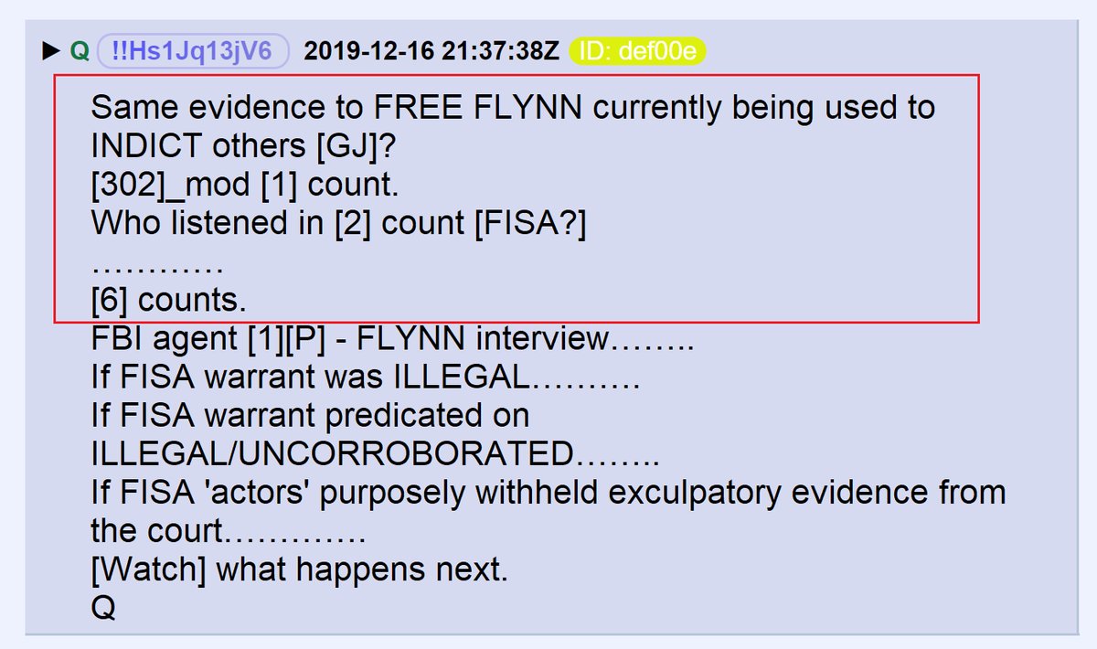 Some information needed to free Flynn was being used to indict others. Curious that today we learned the DOJ filed information under seal that is exculpatory to Flynn's case.Maybe the grand jury proceedings are over and DOJ no longer needs to keep the information secret.