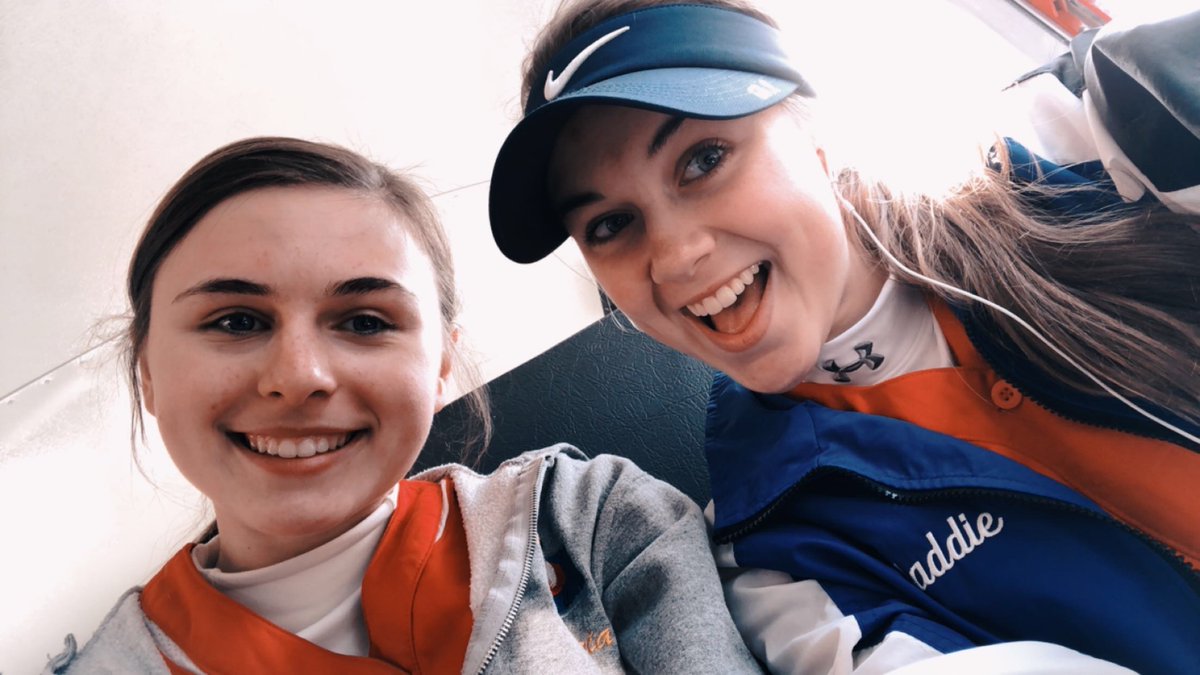 Our captains for the 2020 season, Isabella Nadeau &amp; Victoria Young! Even though we didn't play a game these two individuals represented all of the qualities you want in your captains! Thank you ladies! #MountPride