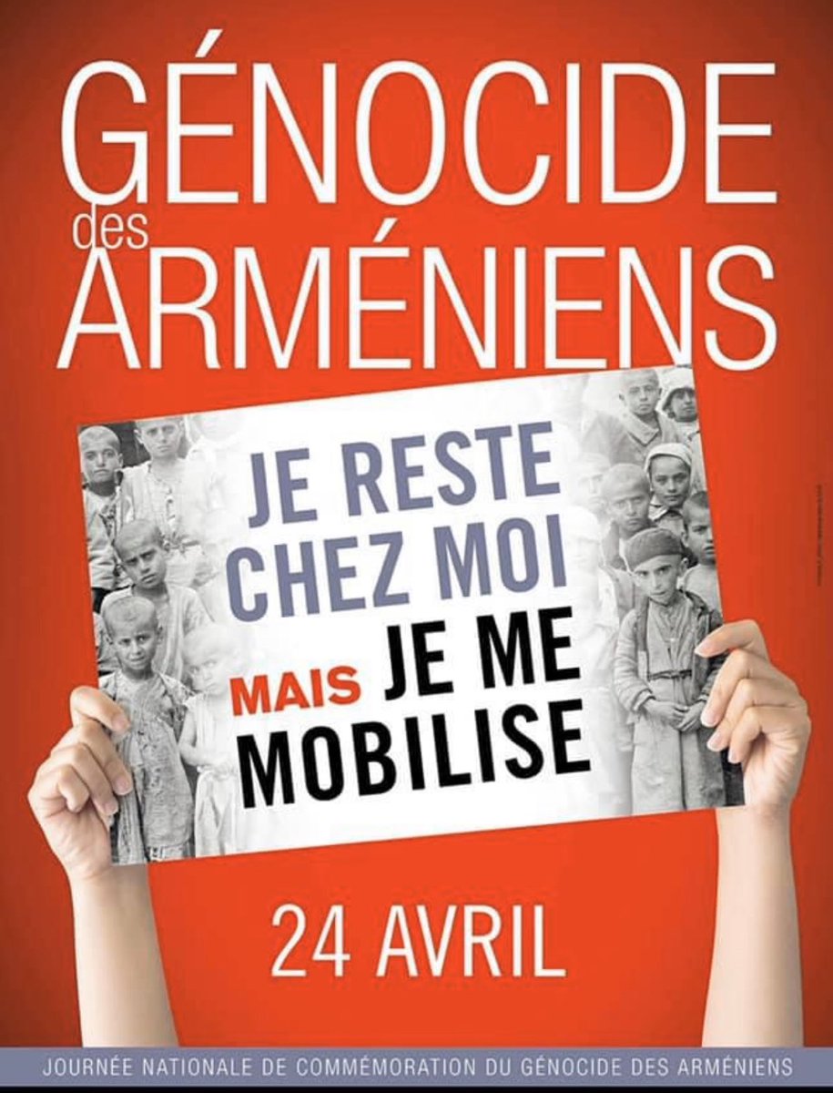 Journée de commémoration de Genocide des arméniens 🇦🇲#justiceetreparations