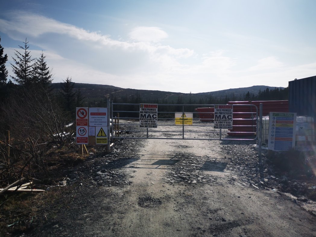 1/ The saturation & butchering of  #Donegal's landscape with massive industrial wind turbines to enrichen big developers continues unabated.Work commencing on  #HenHarrier territory at An Bord Pleanála approved  #Meenbog windfarm at iconic  #BarnesMore Gap.Pics via  @finnvalleywind: