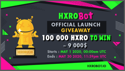 HxroBot tweet media