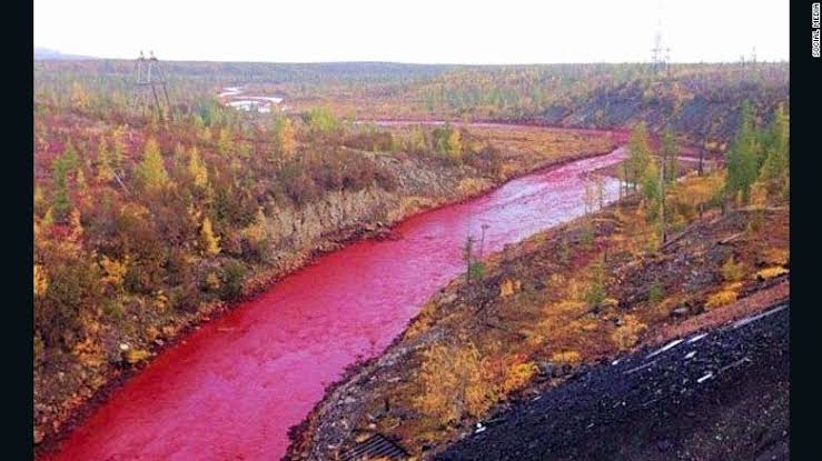 MYTHS/BELIEFS1. When boulders fall from the mountains into the river below, the water turns into blood (Red)