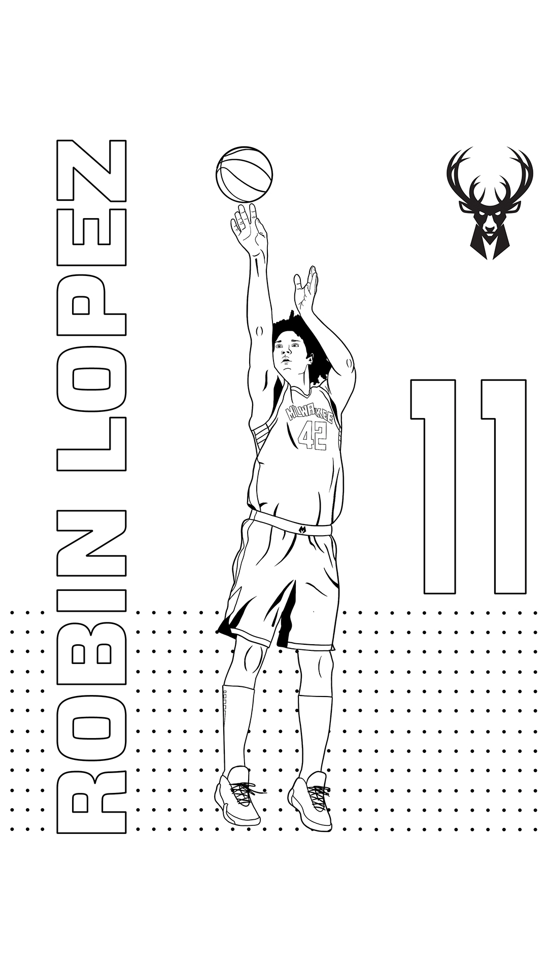 Milwaukee Bucks on X: Color @bucksbango by number!! Download and print  your own at:   / X