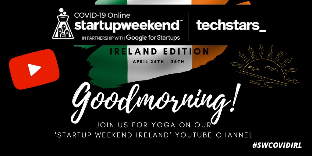 Good Morning everybody! Start the day right way and head on over to our youtube channel youtube.com/channel/UCHw4E… for some #YOGA! What a great day lies ahead for @SWIreland_ #SWCovidIRL
