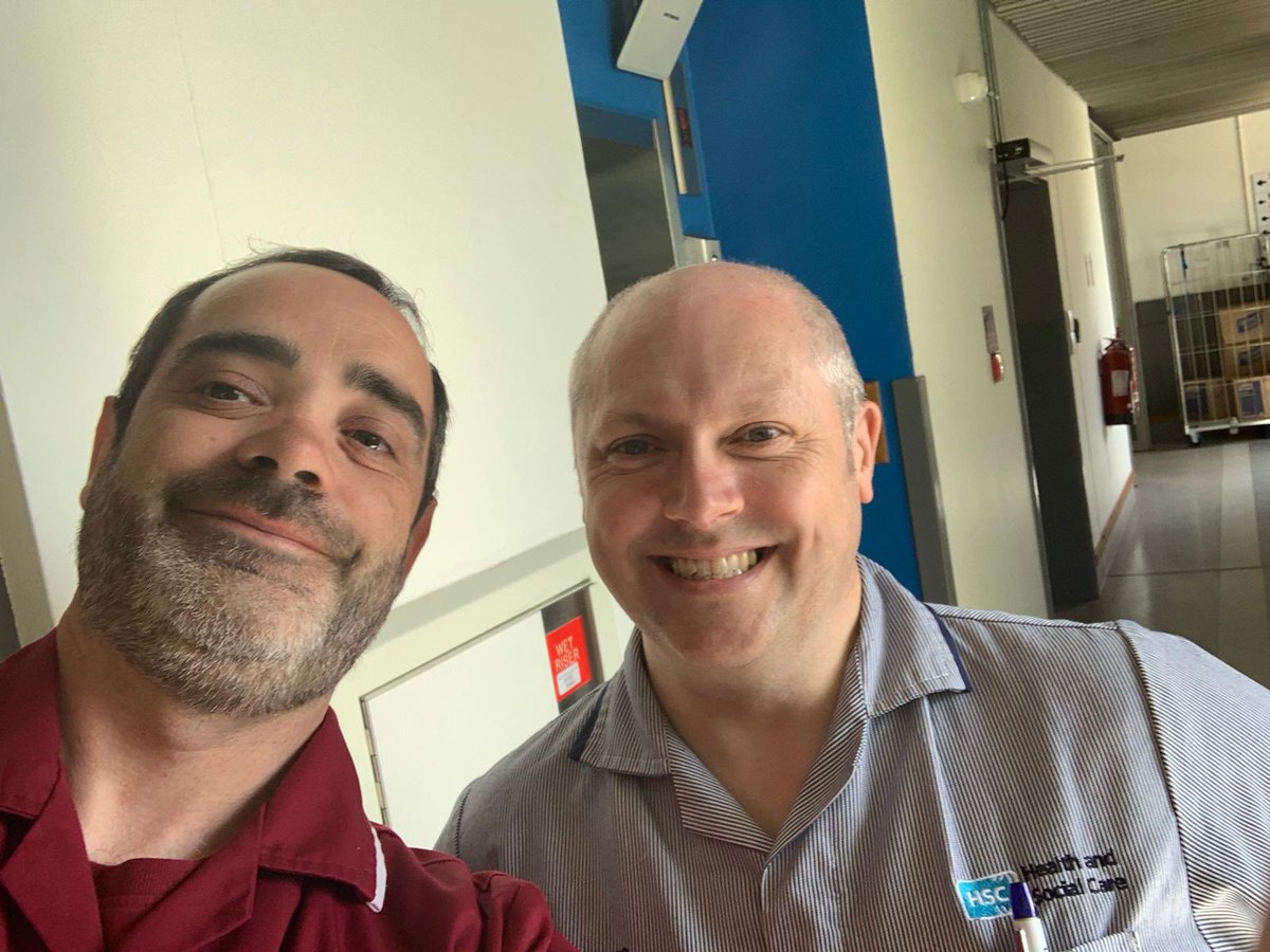 This duo were asked to take a photo today and sneaked in a cheeky selfie ! hilarious 😂 <a href="/w_magowan/">Wendy Magowan</a> <a href="/mcerlane_angela/">angela mcerlane</a> <a href="/CraigChambersNT/">Craig Chambers</a>