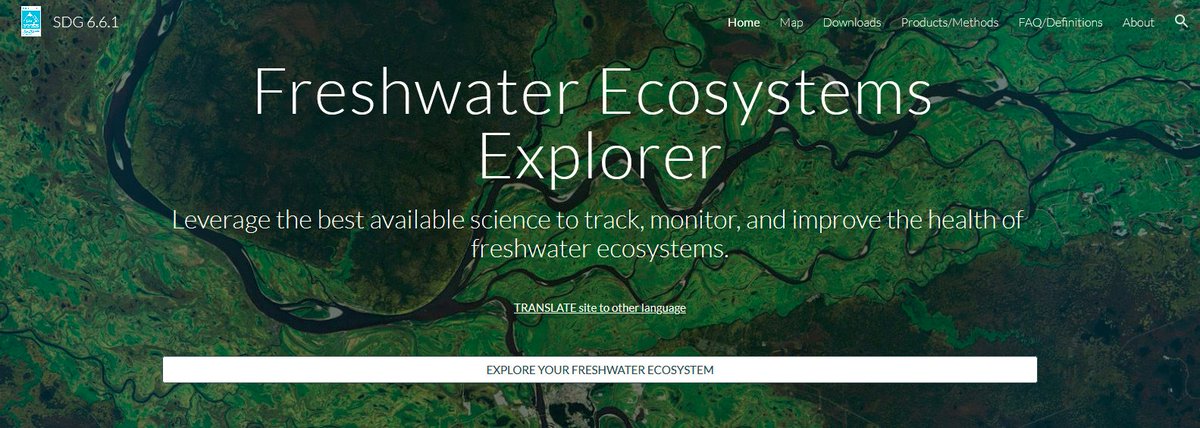 AFL_org's tweet image. In case you have missed this when it was launched, the SDG 6.6.1 app is a great resource on #freshwater ecosystems around the globe provided by @UNEP 

H/T @ZarahPattison @SimoneMordue /gk

sdg661.app/home
