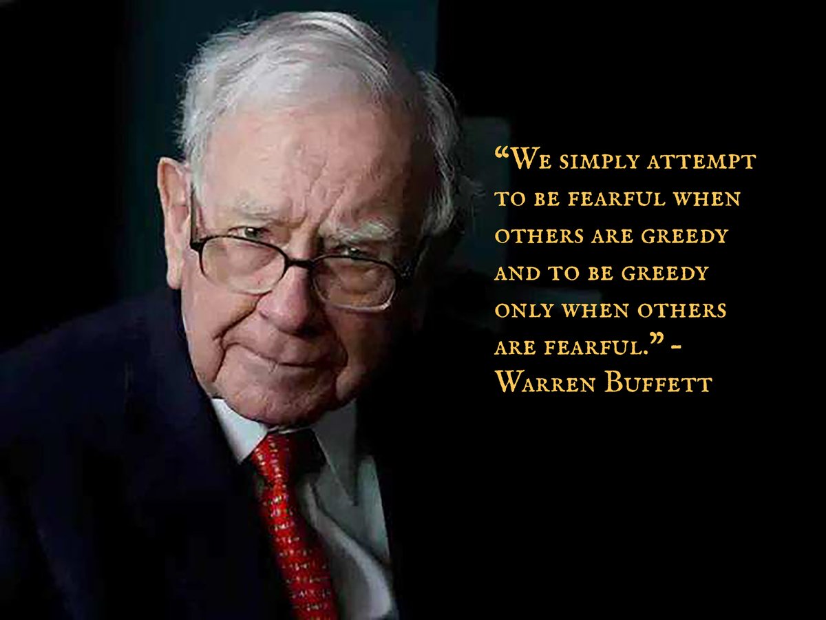 MidLIfeMan6's tweet photo. It looks like it is the time to get Greedy and look for ways to turn our hard work into a comeback after this COVID Chaos! Let's be creative! #midlifeman #midlifeishere #warrenbuffett #timetogetgreedy #ForOurFamilies #BetterEveryDay https://t.co/zuo7oLlKZL