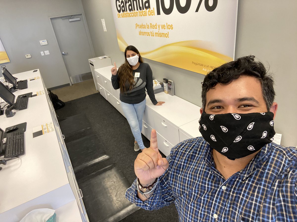 CVS_EW's tweet photo. Staying safe and clean over here at LBS! Officially back open for the community! Come see us today! #Sprint #Staysafe #HavingFUN @NorCal_WL @Pkushn @wl_byoung @JamesLeeWC @Eli_TMobile https://t.co/p0NouLycrA