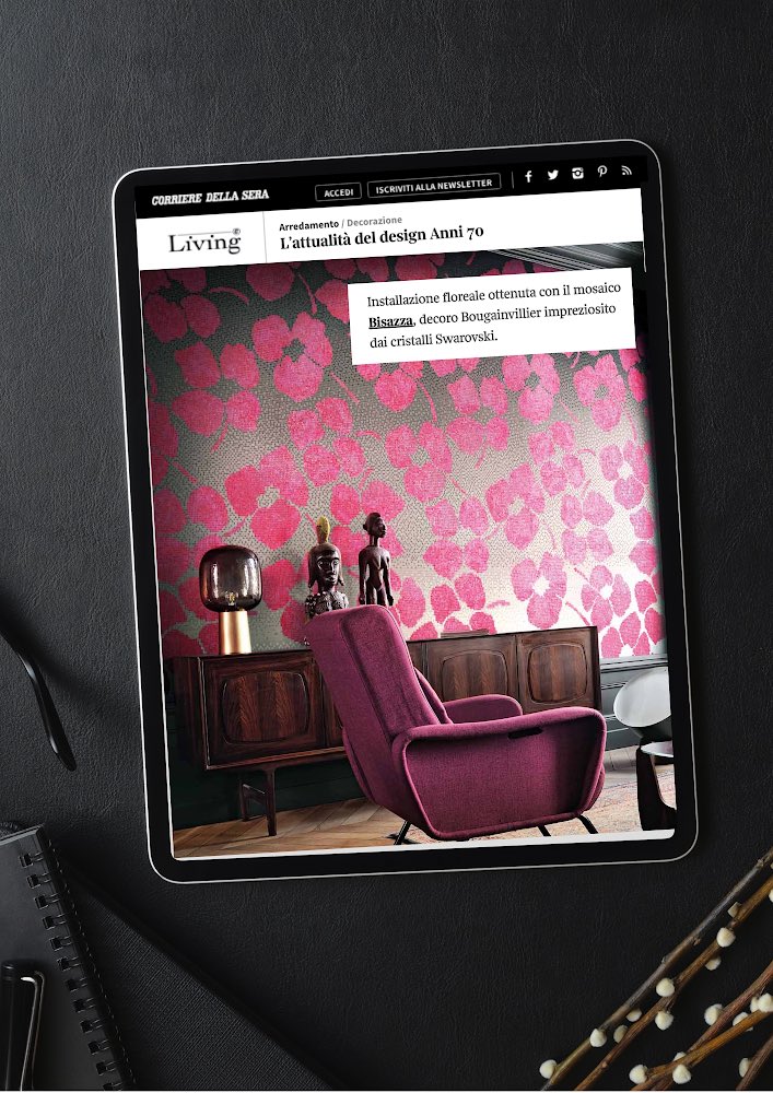 Bisazzaofficial's tweet image. #Bisazza #talkingofus @LivingCorriere  
bit.ly/BisazzaTrianon
bit.ly/BisazzaBougain…