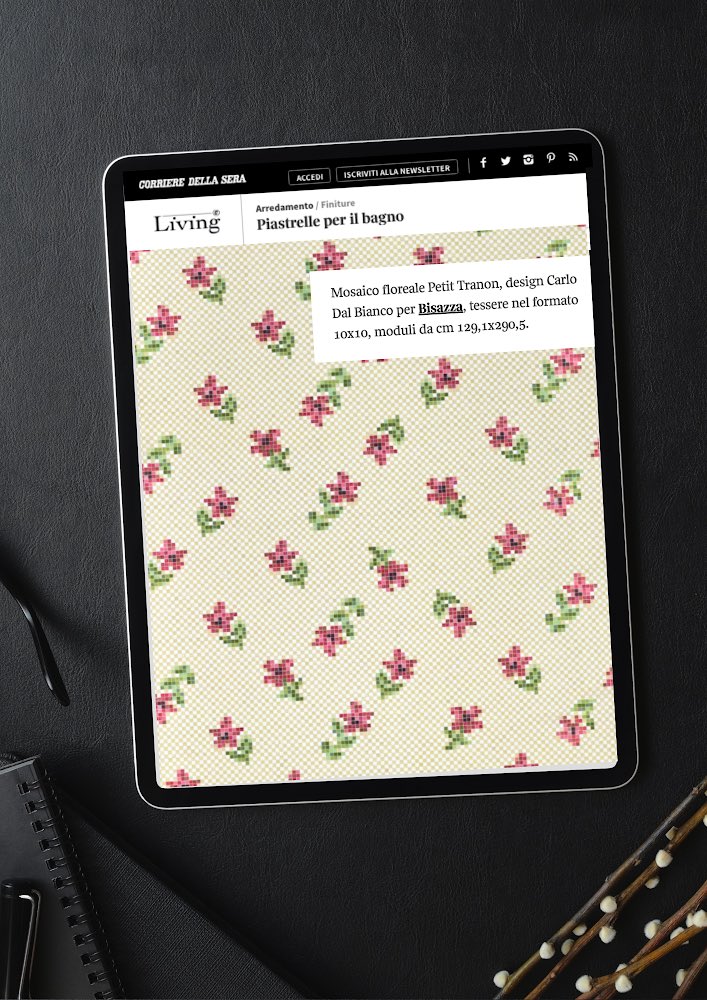 Bisazzaofficial's tweet image. #Bisazza #talkingofus @LivingCorriere  
bit.ly/BisazzaTrianon
bit.ly/BisazzaBougain…