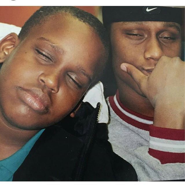 Madtraxx and DJ Stylez are brothers. This pic though, weh! 