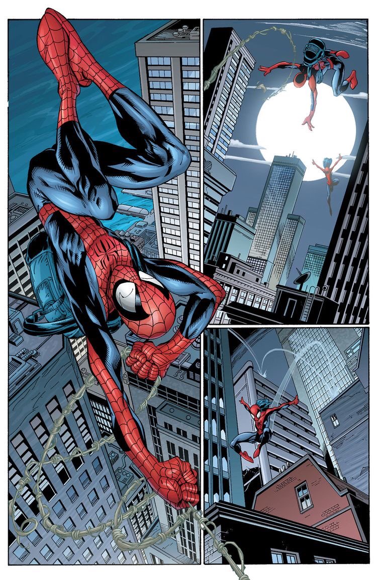 boybagley's tweet photo. Ultimate Spider-Man by Mark Bagley &amp; Art Thibert https://t.co/ZM0vOQeYrB