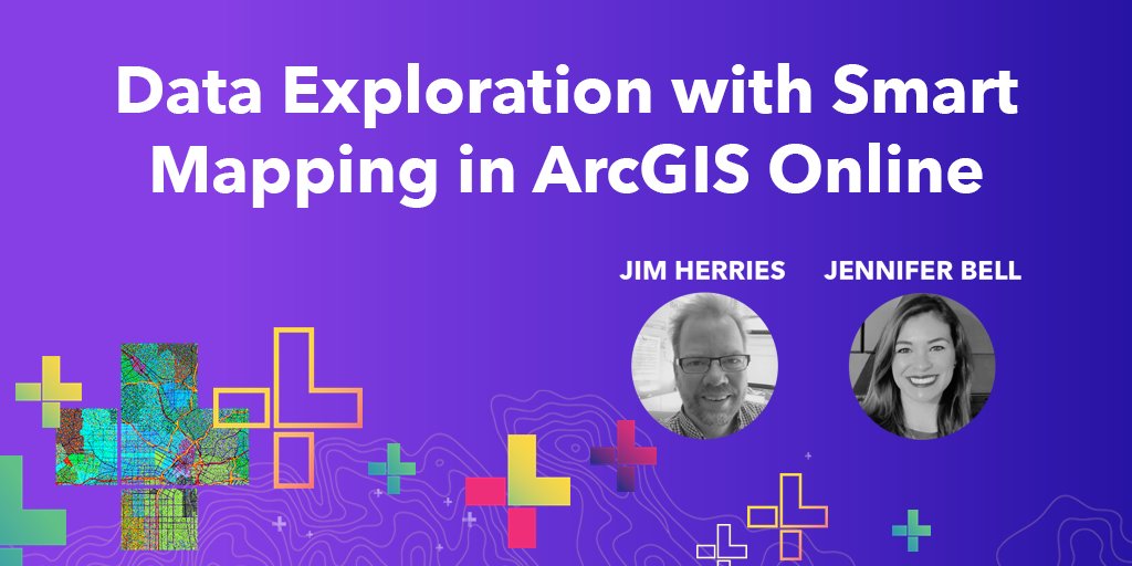 Watch the newly released 2020 DevSummit recording on #SmartMapping. <a href="/jherries/">Jim Herries</a> and I cover COVID-19 maps, the new #MapViewerBeta, dot density, Arcade expressions, and more! storymaps.arcgis.com/stories/16a56a…