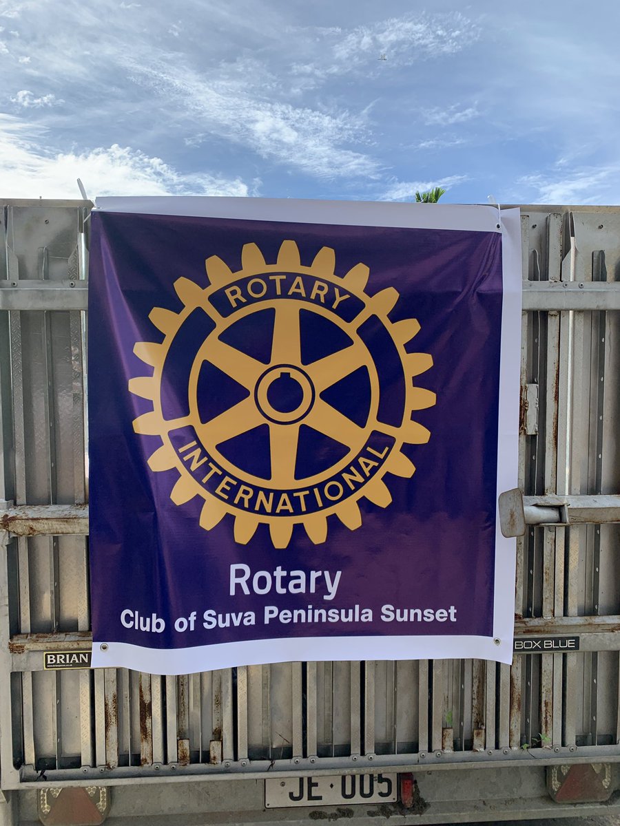 BMalimali's tweet photo. Cheerful giving by the best little #Rotary Club in the world. #RotaryInMotion ROTARY CLUB OF SUVA PENINSULA SUNSET #RotaryInTheIslands #RotaryAtWork #RCSPS https://t.co/C7R2D10BWW