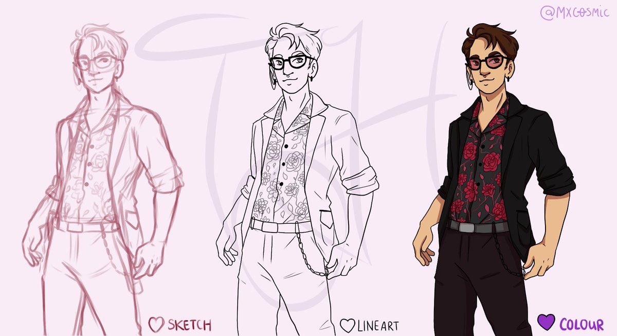 MxCosmic's tweet photo. Guess who's stupidly excited for the stream tonight? Yeah, it's me. Guess who forgot to share these sprites on twitter months ago? Yeah, it's me again✌️
#thepenumbrapodcast #tohtpp #ThiefofHearts #DukeRose https://t.co/Xr9XRCEQlo