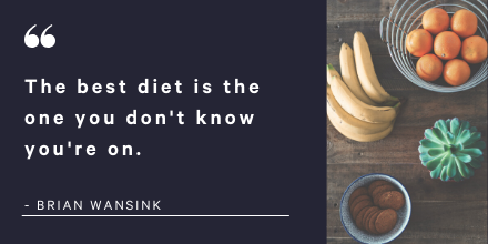 MyViome's tweet photo. "The best diet is the one you don't know you're on."
 - Brian Wansink

#HealthyLiving  #Diet #Viome https://t.co/mZqzJLTzEw