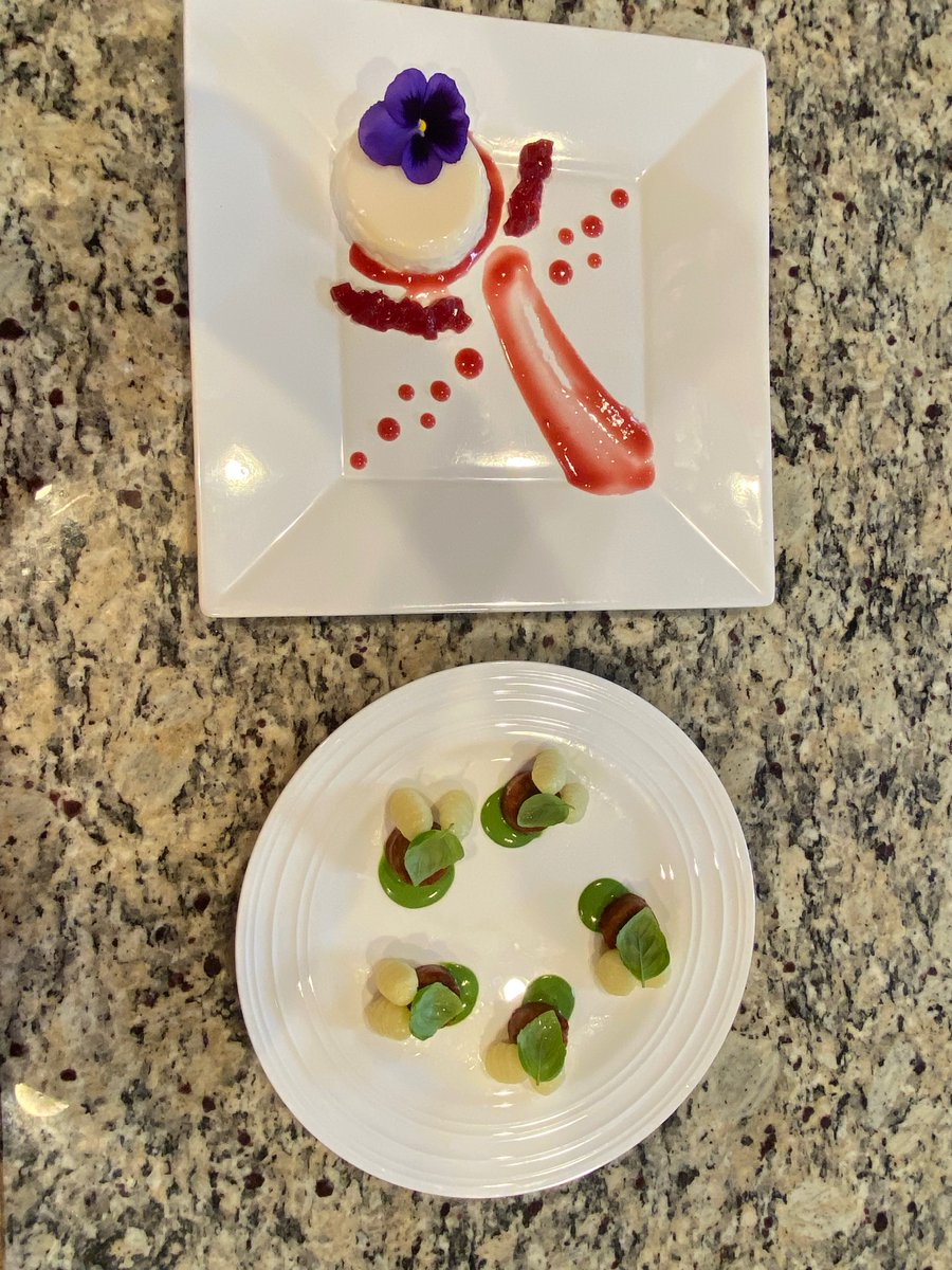 WAY6u's tweet photo. Here’s what’s on the menu this week @WAEagleExchange! Gnocchi pasta with a spinach based sauce along with a Panna Cotta that has a medley of berries for desert. Really sweet and I had a lot of fun doing this weeks #WAChopped challenge! https://t.co/lFXJbrwuN7