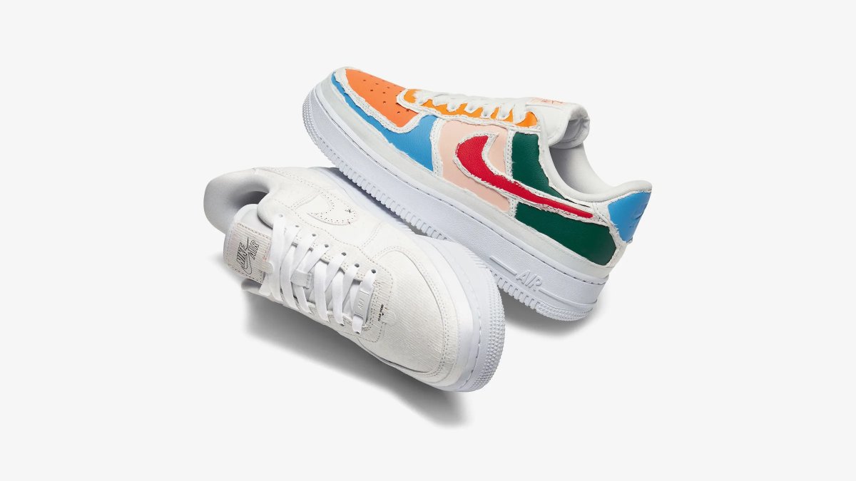 air force 1 07 red swoosh