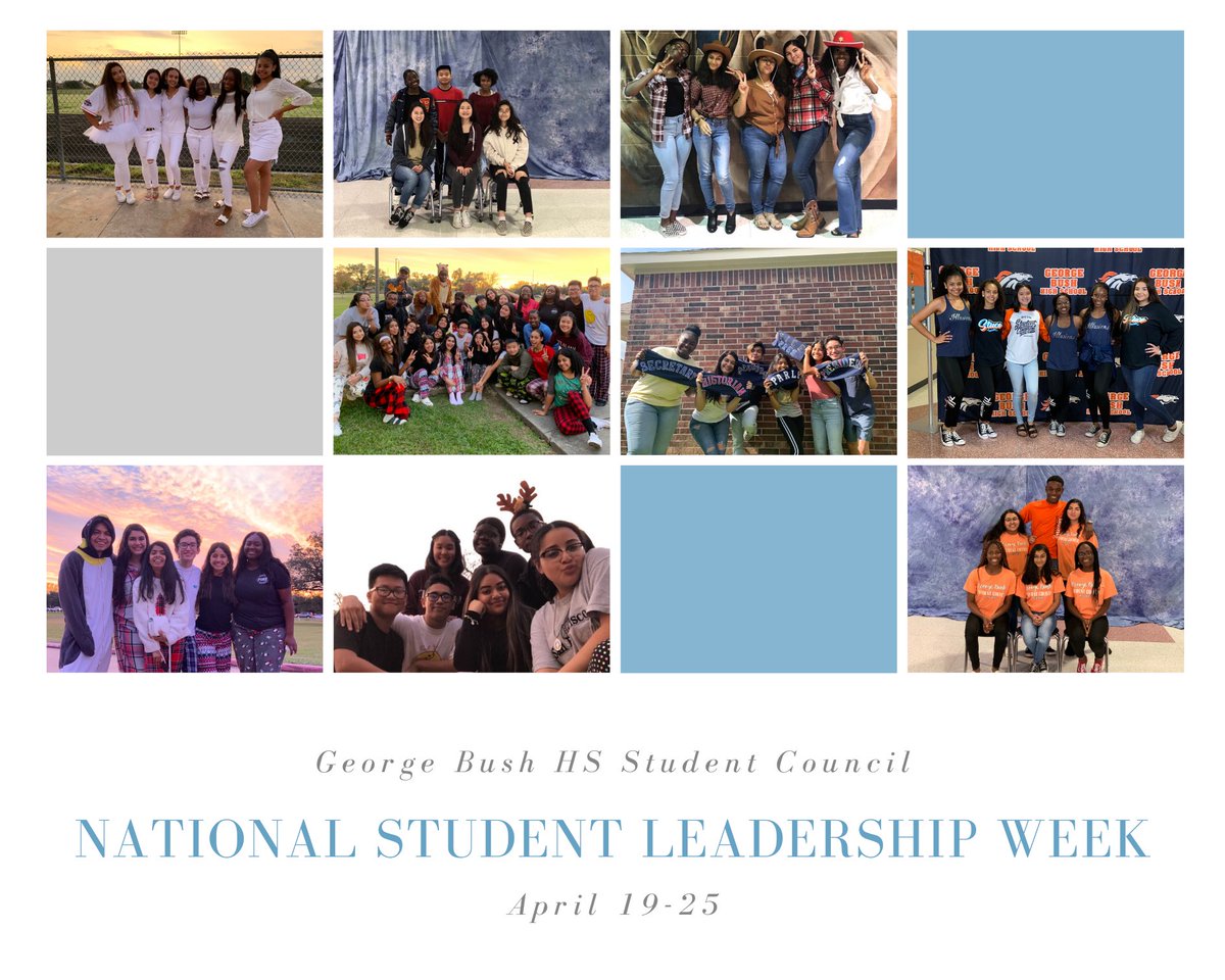 It’s National Student Leadership Week !🤩🤩we want to show appreciation to all of the class and stuco officers for their dedication and contributions to our school and council🥳 #NSLW @GBHSCO2020 @GBHSOf2021 @GBHSCO2023 @gbhs22 @BHS_Broncos