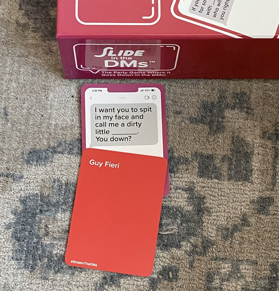 Whatdoyoumeme's tweet image. The person with the winning combo had to randomly select a person to send it to