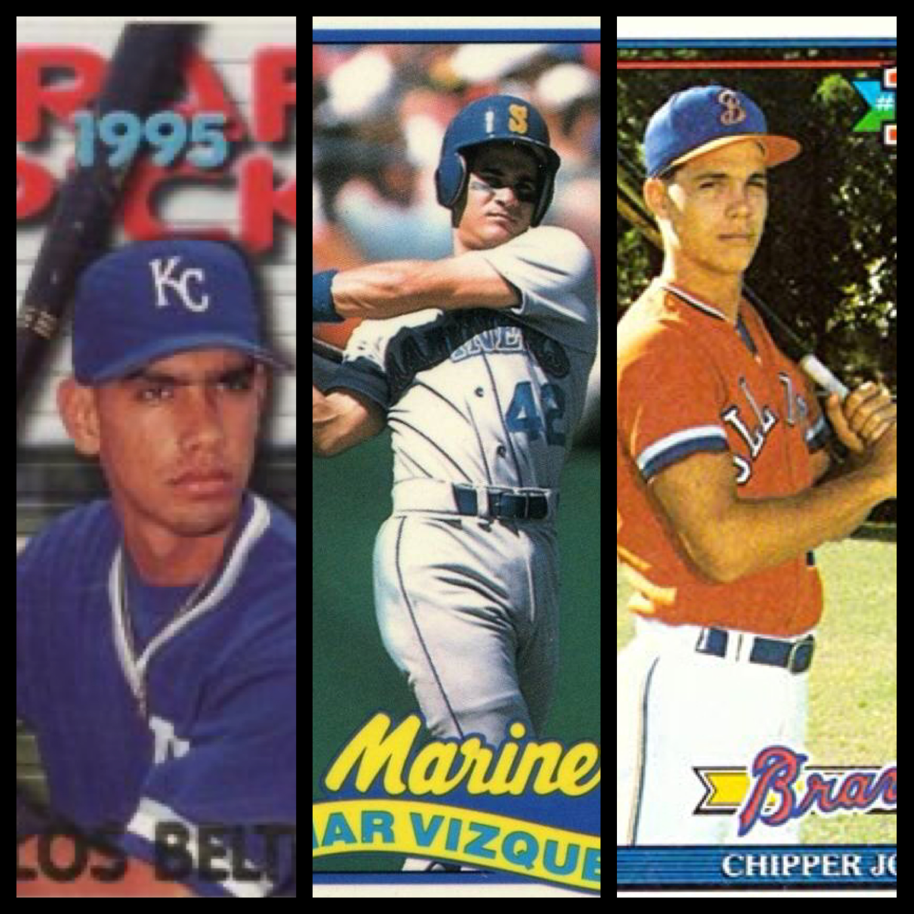 Happy Birthday Chipper Jones, Omar Vizquel, and Carlos Beltran!

Draft One; Trade One; Cut One! 