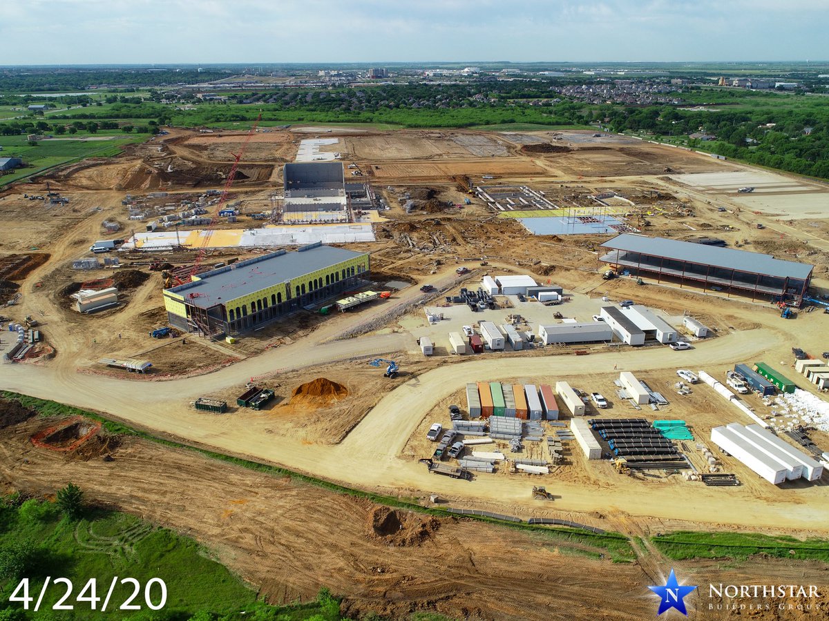 Well here’s some GOOD news . . . We have walls at the new DHS. North Star builders (and cooperating Spring weather) is getting it done!!!