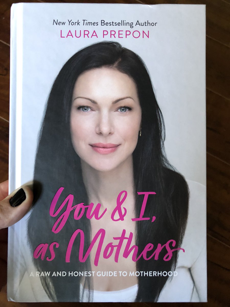 PreponsLilSpoon's tweet photo. @LauraPrepon’s new book #YouandIAsMothers just arrived in my mail box today! 😁🙌🏼 I can’t wait to start reading it! https://t.co/IbZuO6eDxv
