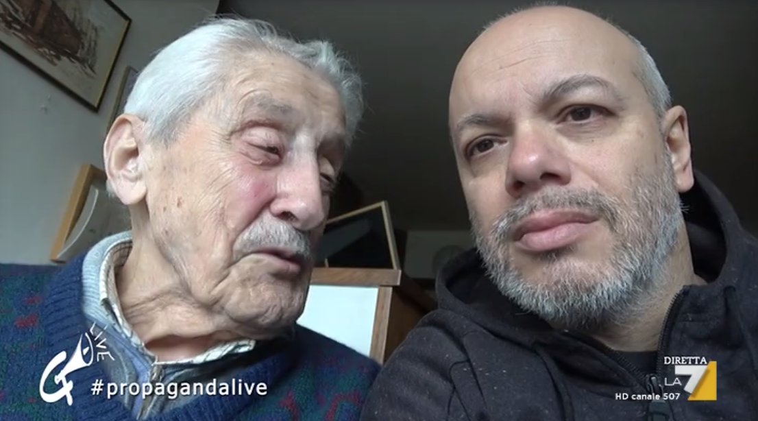 welikeduel's tweet photo. "Sono nato col fascismo, ma non mi fate morire col fascismo" (Sergio Giammarchi, partigiano)

#propagandalive https://t.co/uX4OHeCMG4