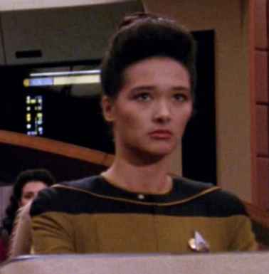 Fun facts about my mom: her parents got mad when she quit modeling/acting in favor of pursuing computer technology.She was also an extra on TNG for a few episodes - got her own Wolfram Alpha listing!