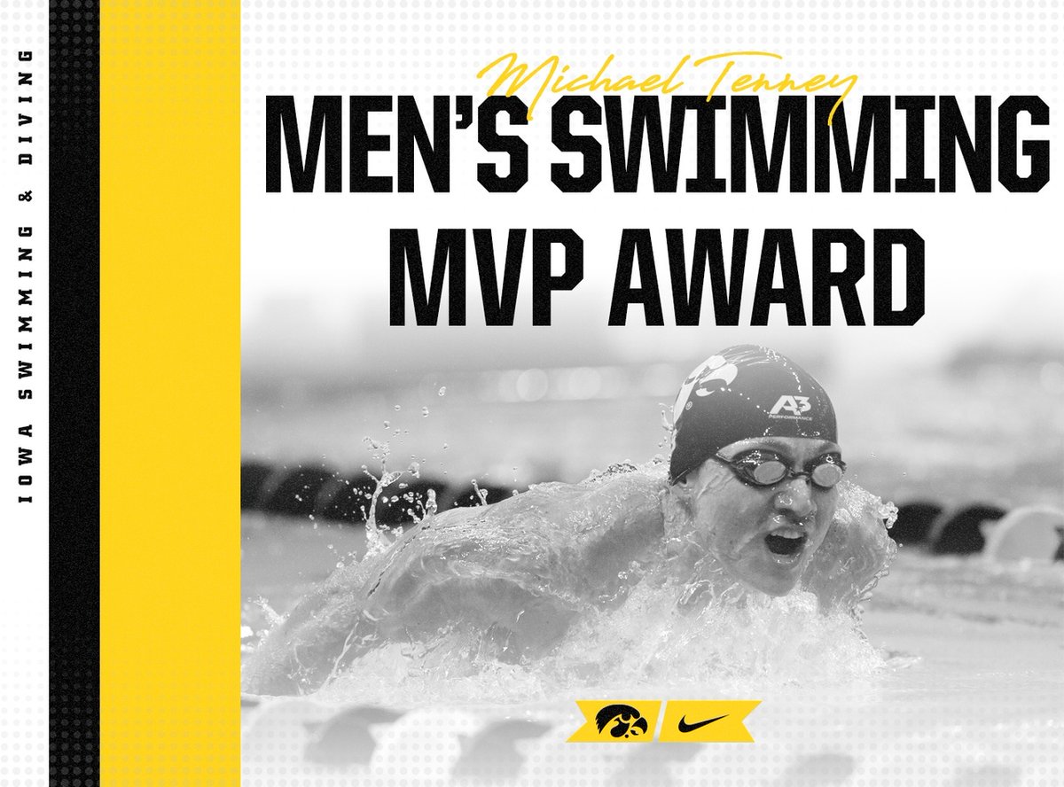 IowaSwimDive's tweet photo. 𝙈𝙀𝙉'𝙎 𝙎𝙒𝙄𝙈𝙈𝙄𝙉𝙂 𝙈𝙑𝙋 𝘼𝙒𝘼𝙍𝘿 //

Congrats @Mike_10e Daniel &amp; Anze! #Hawkeyes https://t.co/OcZWSW4I6j