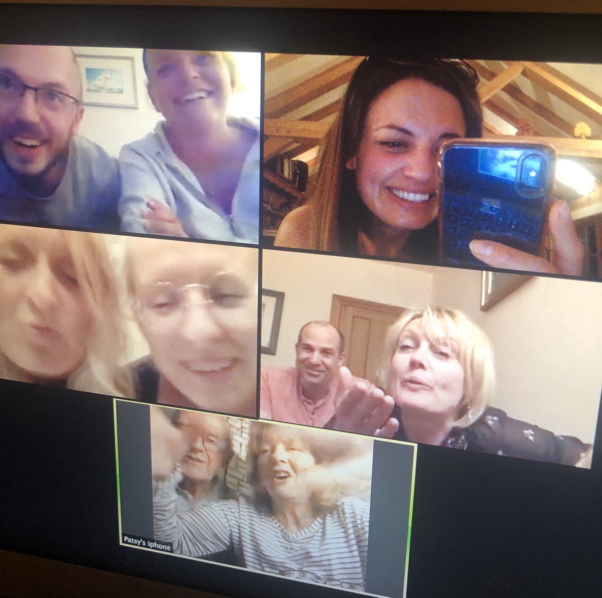 If I can teach my grandparents how to use Zoom and my family can arrive on time to something... 

Then anything is possible in this pandemic. 

There is hope.