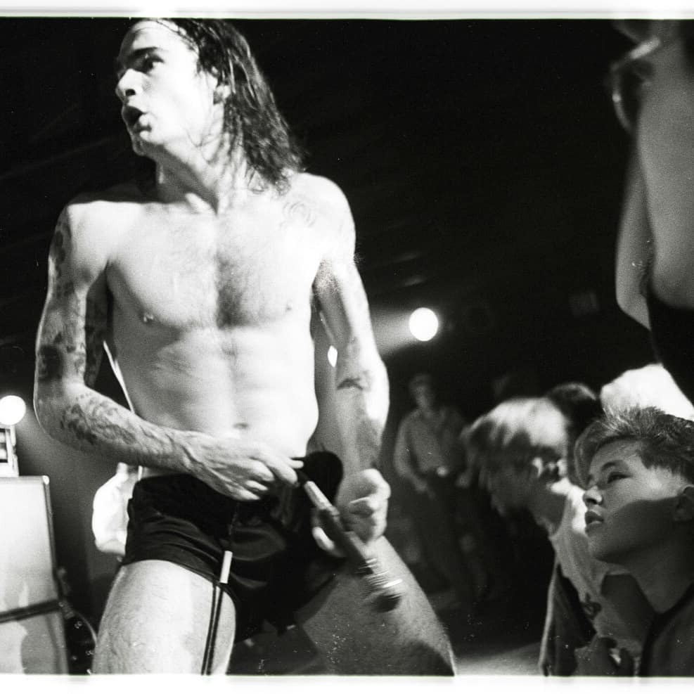 blankaut's tweet image. Black Flag, St. Louis, 1984.
Ph by Duwan Dunn.
