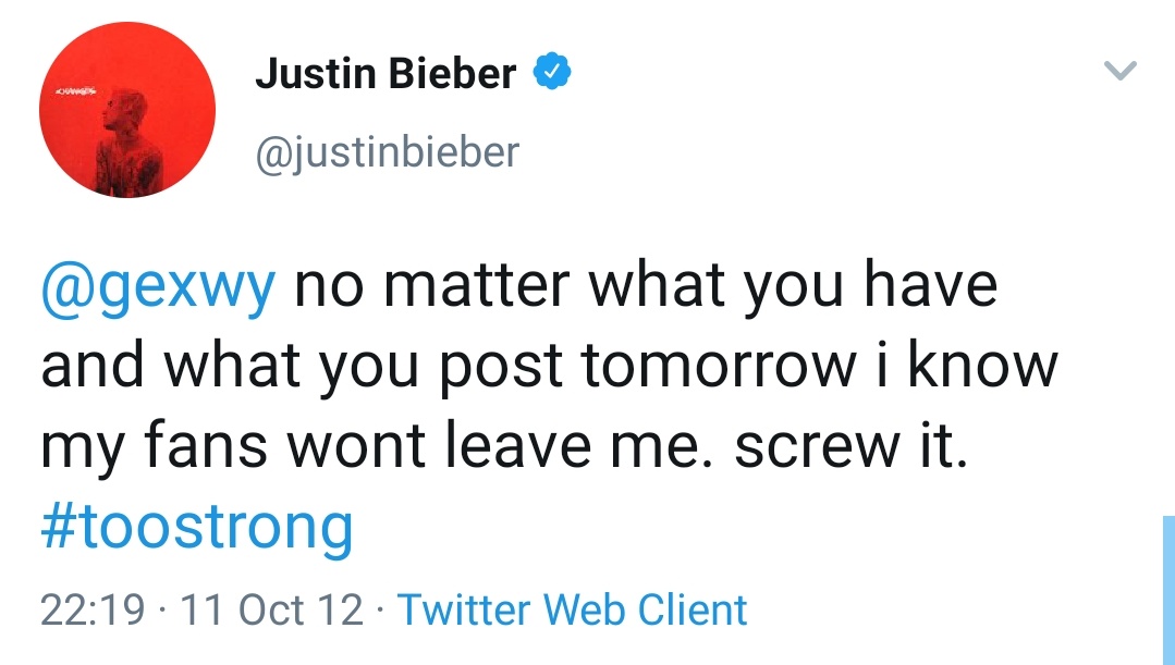 let's start with the BAAB music video release where jb created a fake hate acc aka  @gexwy and threatening to release unseen footage from justin's stolen computer, only to later post the BAAB mv. yall should've been here that day, the fandom was going cRAZY