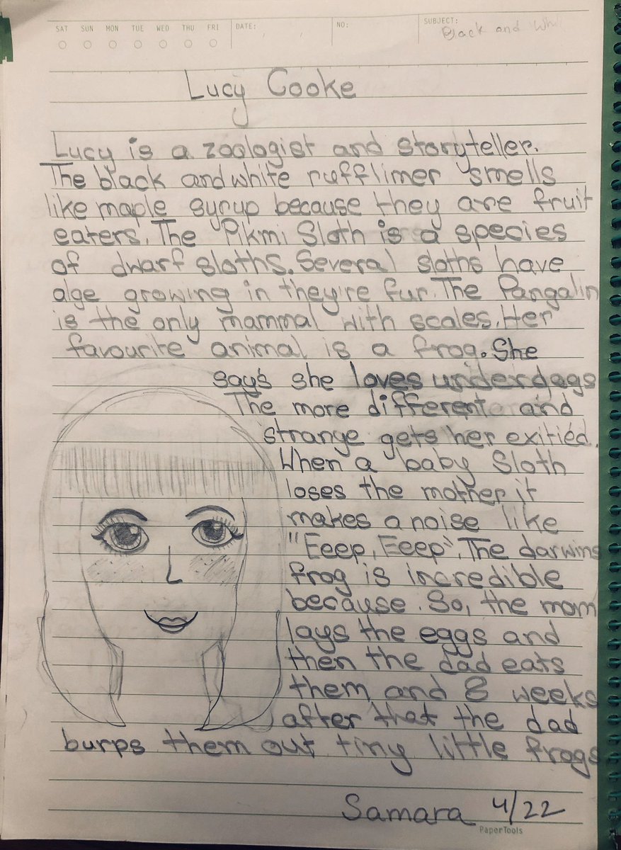 PriyaniMalik's tweet photo. Lockdown diaries of 9-year old Samara. 🙏🏽 @NatGeo @NatGeoEducation #ExplorerClassroom Federico Fanti, Andrej A. Gajić, @GloriaDickie @mslucycooke for the exciting live science lessons. #inspirational https://t.co/GUiHpWhidj
