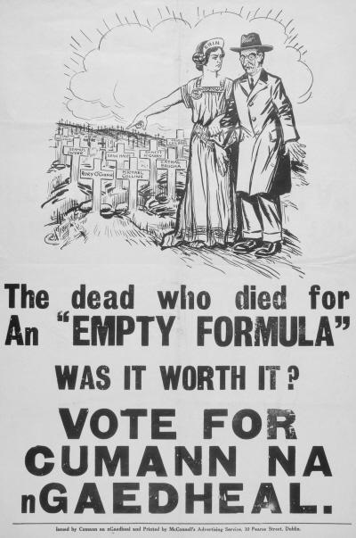 A thread of Cumann na nGaedheal material from the 1932 General Election referenced by Mary Lou on the  #LateLateShow