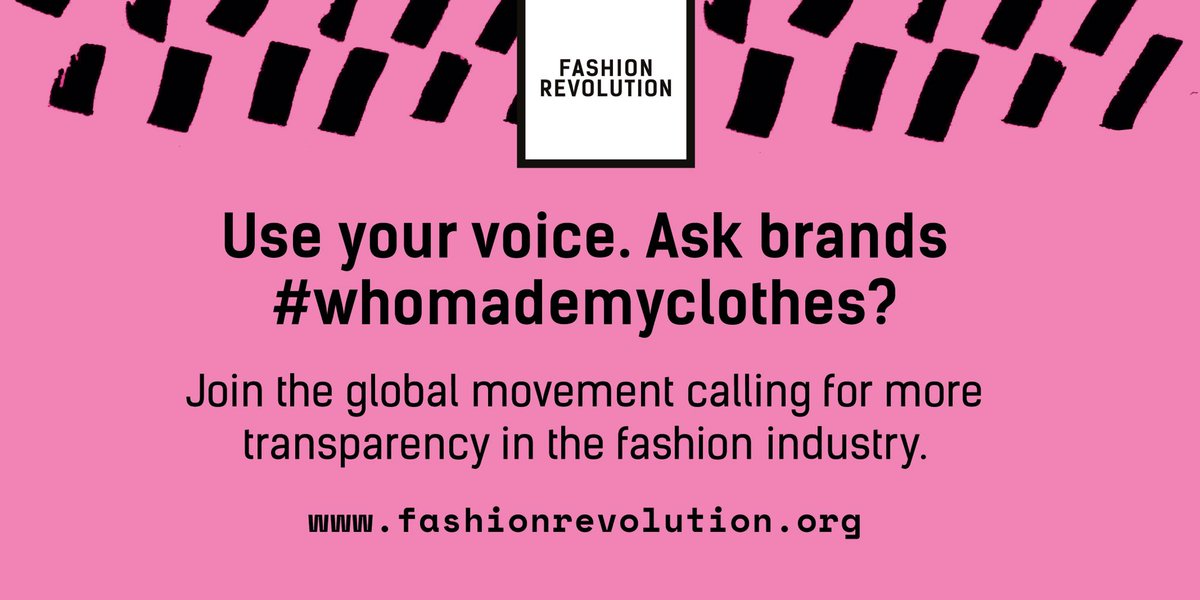 Companies NEED to take responsibility and make a change. What can we do as consumer? Demand change. Write to your favorite brands. Contact your policy makers. Ask,  #WhoMadeMyClothes